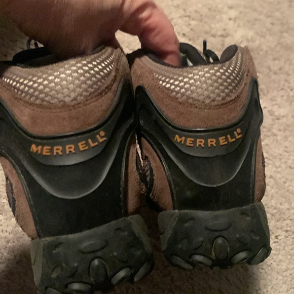 Merrell Performance Footwear Waterproof Hiking Mid Boots  Youth Size 7 - Picture 4 of 6